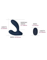 SVAKOM - Vick Neo 2 - Prostaat Vibrator, App Besturing - Marine Blauw