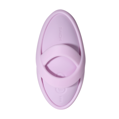 SVAKOM - Echo 2 - Flexibele Vinger Vibrator, App Besturing - Roze Lila