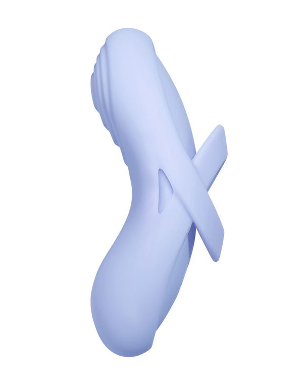 SVAKOM - Echo 2 - Flexibele Vinger Vibrator, App Besturing - Sky Blue