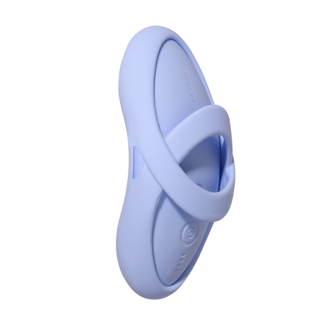 SVAKOM - Echo 2 - Flexibele Vinger Vibrator,  App Besturing - Sky Blue