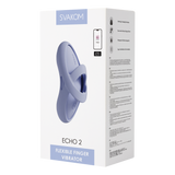SVAKOM - Echo 2 - Flexibele Vinger Vibrator,  App Besturing - Sky Blue