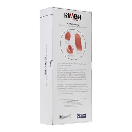 Rimba Toys - Gothenburg Vibrator - Rood