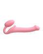 Strap-On-Me - Semi-Realistische Buigbare Strap-On Dildo Maat L - Roze