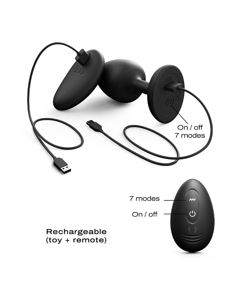 Dorcel - Geisha Plug Infinite - M -Zwart