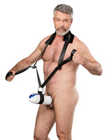 Rimba Bondage Play - Masturbator Nekband - Zwart