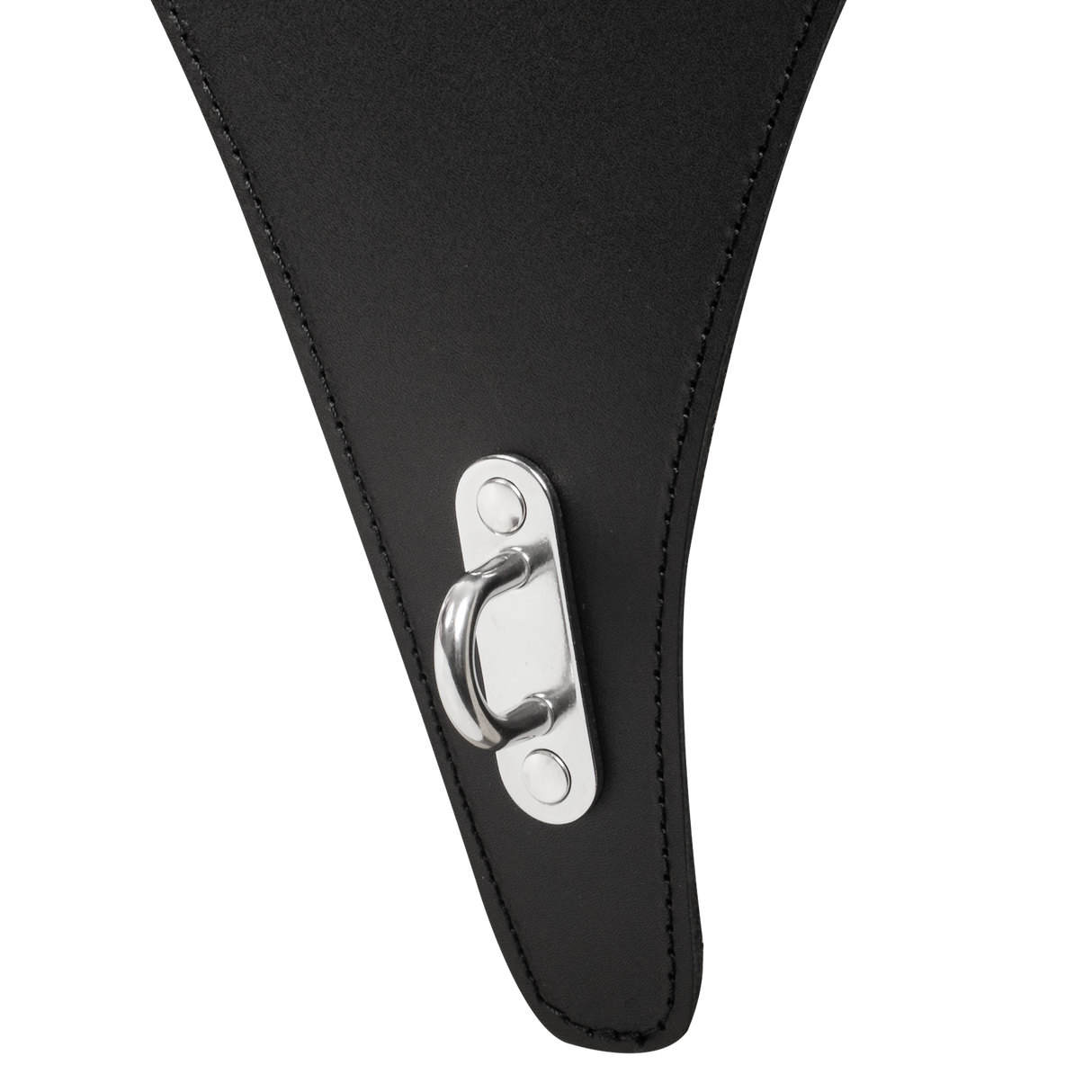 Rimba Bondage Play - Afsluitbare lederen string - Zwart