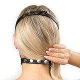 Rimba Bondage Play - Lederen Muilkorf - Zwart