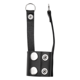 Rimba Bondage Play - Lederen ballstretcher - Zwart