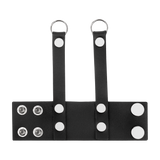 Rimba Bondage Play - Lederen ballstretcher - Zwart