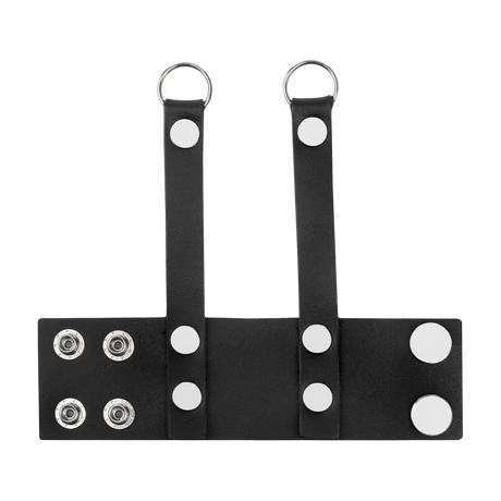 Rimba Bondage Play - Lederen ballstretcher - Zwart