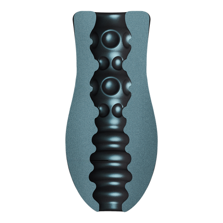 Dorcel - Sili-Cup - Dual Sensation Masturbator - Blauw Metallic