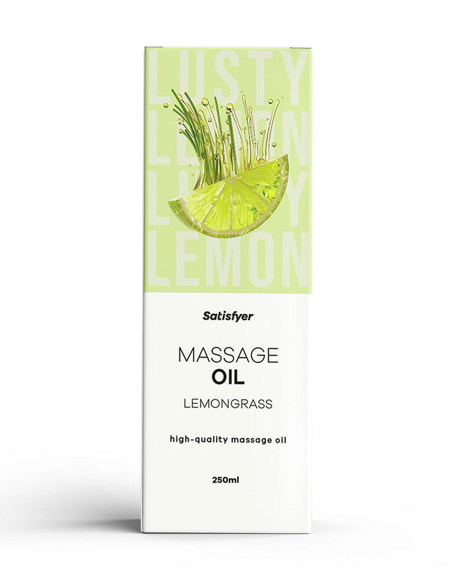 Satisfyer - Massageolie - Lemongrass - 250 ml