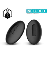 IY - Sasha - Vibrerende plug met bewegende tong en afstandsbediening - Zwart