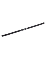 Rimba Latex Play - Halsband met opschrift 'Cum Slut' - Zwart & Wit