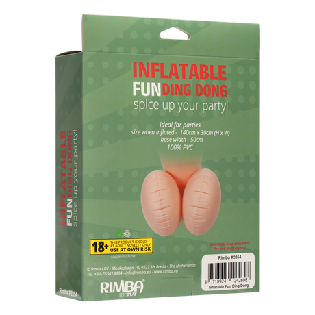 Inflatable Fun Ding Dong - Spice Up Your Party!  - Nude