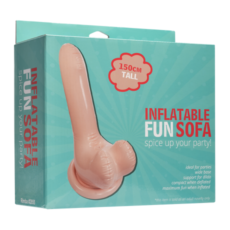 Inflatable Fun Sofa - Spice Up Your Party! - Nude