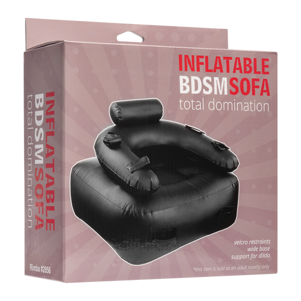 Inflatable Fun BDSM Sofa - Total Domination - Zwart