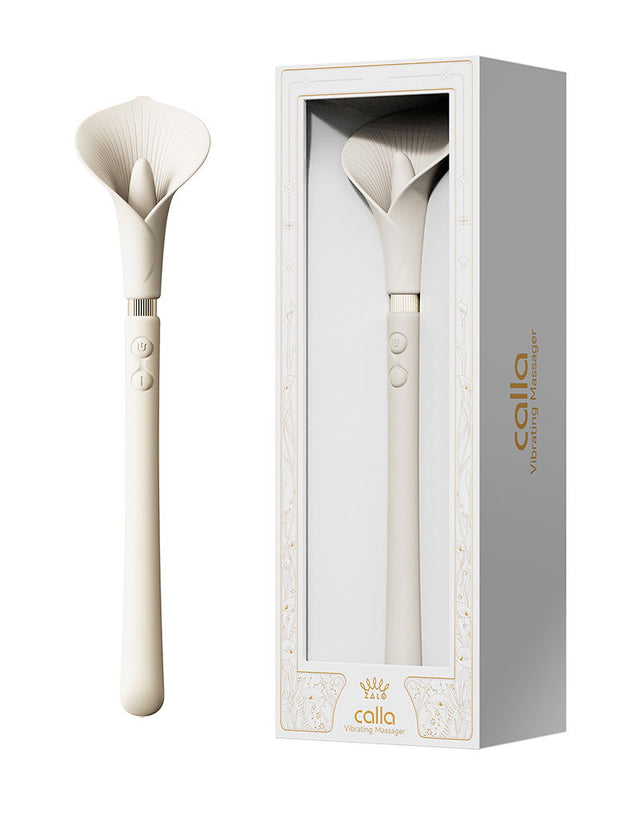 ZALO - Calla Vibrerende Massager - Ivoorwit