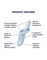 Satisfyer - Heat Flex 4 - Verwarmende Rabbit Vibrator