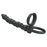 Pretty Love - Dillion - Cockring Anaal Kralen - Zwart