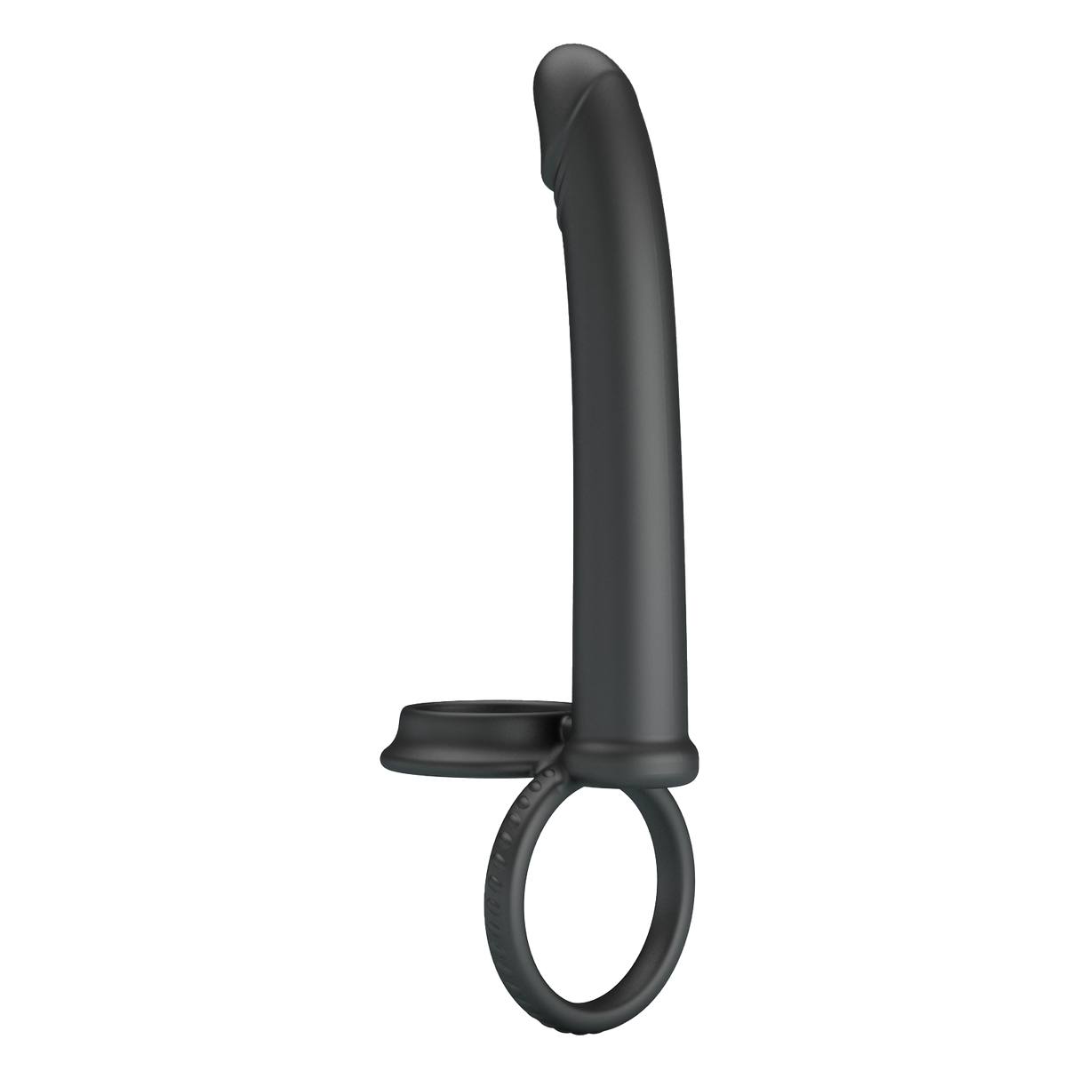 Pretty Love - Moses - Cock en Ball Ring Dildo - Zwart