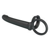 Pretty Love - Moses - Cock en Ball Ring Dildo - Zwart