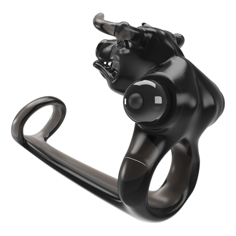 Pretty Love - Bull Warrior - Penisring - Zwart