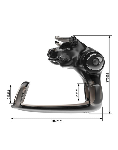 Pretty Love - Bull Warrior - Penisring - Zwart