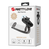 Pretty Love - Bull Warrior - Penisring - Zwart
