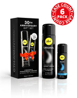 Pjur - 30Th Anniversary Gift Set - Set à 6 stuks - Original 100ml / Aqua 30ml