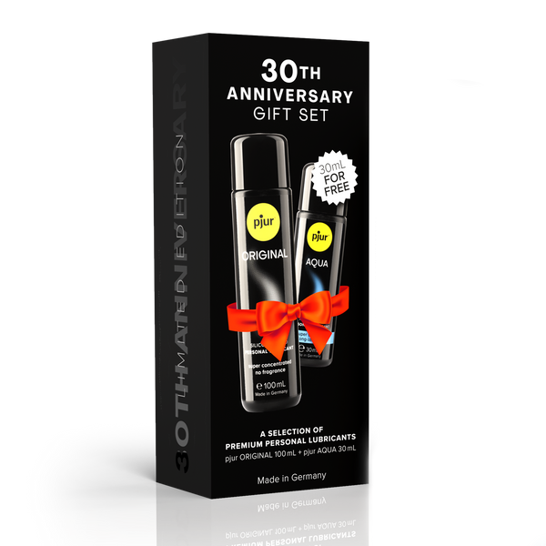 Pjur - 30Th Anniversary Gift Set - Set à 6 stuks - Original 100ml / Aqua 30ml