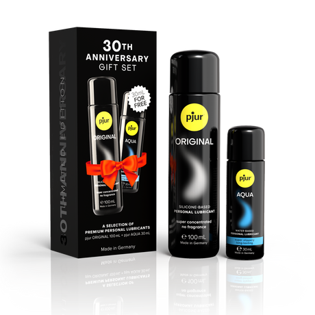 Pjur - 30Th Anniversary Gift Set - Set à 6 stuks - Original 100ml / Aqua 30ml