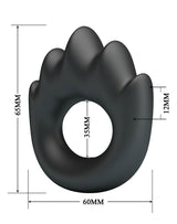 Crazy Bull - Habert - Cock Ring - Model 13 - Zwart