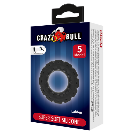 Crazy Bull - Laiden - Cock Ring - Model 5 - Zwart