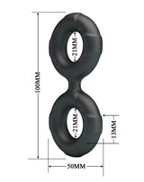 Crazy Bull - Radwan - Cock Ring - Model 19 - Zwart