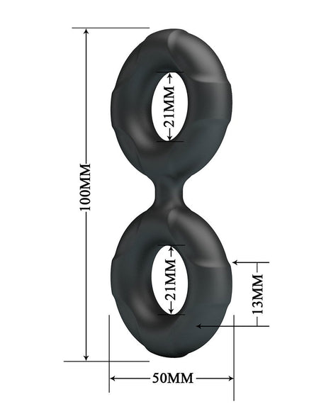 Crazy Bull - Radwan - Cock Ring - Model 19 - Zwart