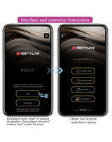 Pretty Love - Klay - Stuwende Ei-vibrator (app gestuurd) - Paars