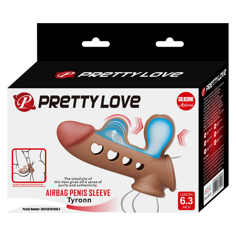 Pretty Love - Tyronn - Airbag Penis Sleeve - Nude