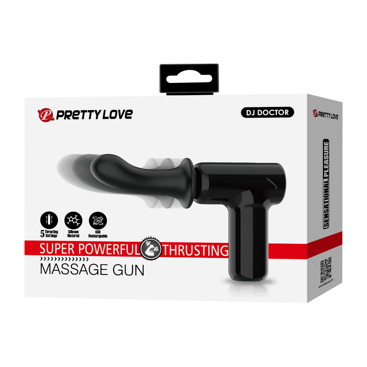 Pretty Love - DJ Scholar - Massagepistool - Zwart