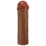 Pretty Love - Nile - Verlengde Penis Sleeve - 25mm - Bruin