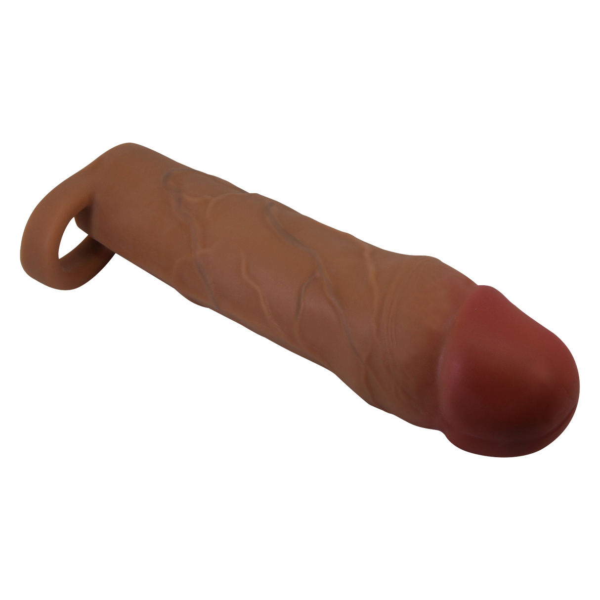 Pretty Love - Hani - Cock Ring met verlengde Penis Sleeve - 50mm - Bruin