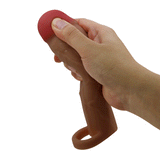 Pretty Love - Hani - Cock Ring met verlengde Penis Sleeve - 50mm - Bruin