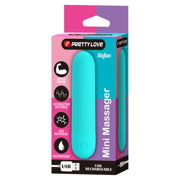 Pretty Love - Stefan - Mini Massager - Groen