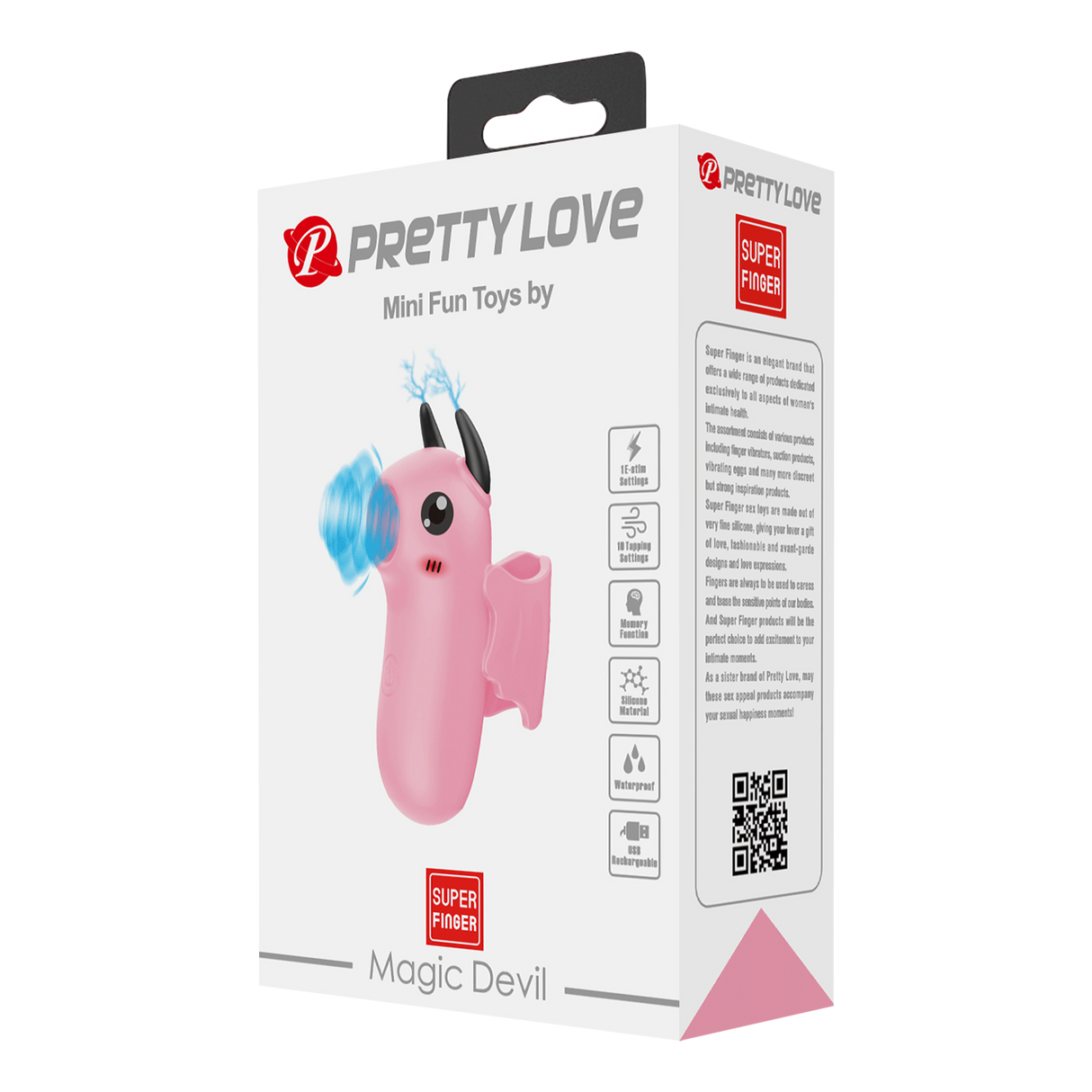 Pretty Love - Mini Fun Toys - Magic Devil - Vinger Vibrator