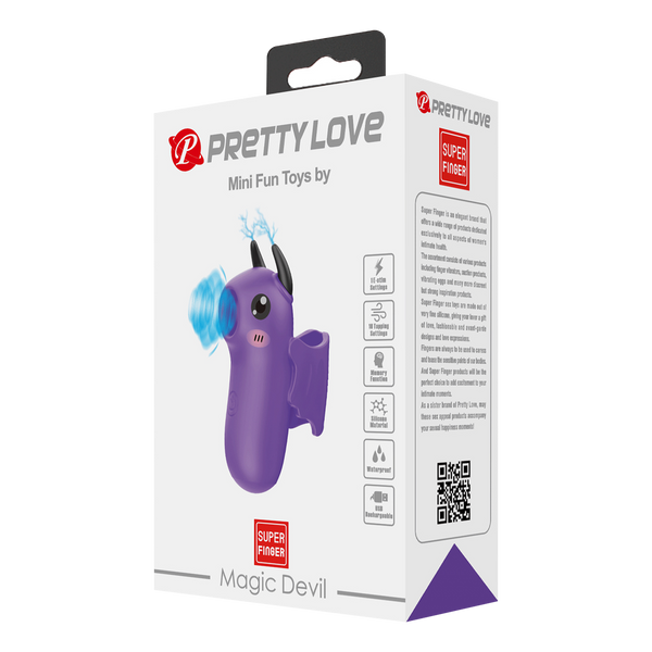 Pretty Love - Mini Fun Toys - Magic Devil - Vinger Vibrator