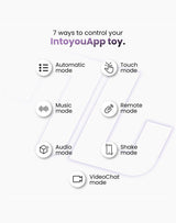 IY - Zack - Anale plug met bewegende tong (met app-bediening) - Zwart