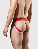 MM - Reversible Jockstrap - Zwart en Rood