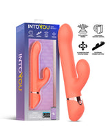 IY - Mindy - Rabbit Vibrator met kralen en app - Oranje