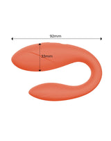 IY - Couple Toy Vibrator met app - Oranje