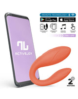 IY - Couple Toy Vibrator met app - Oranje